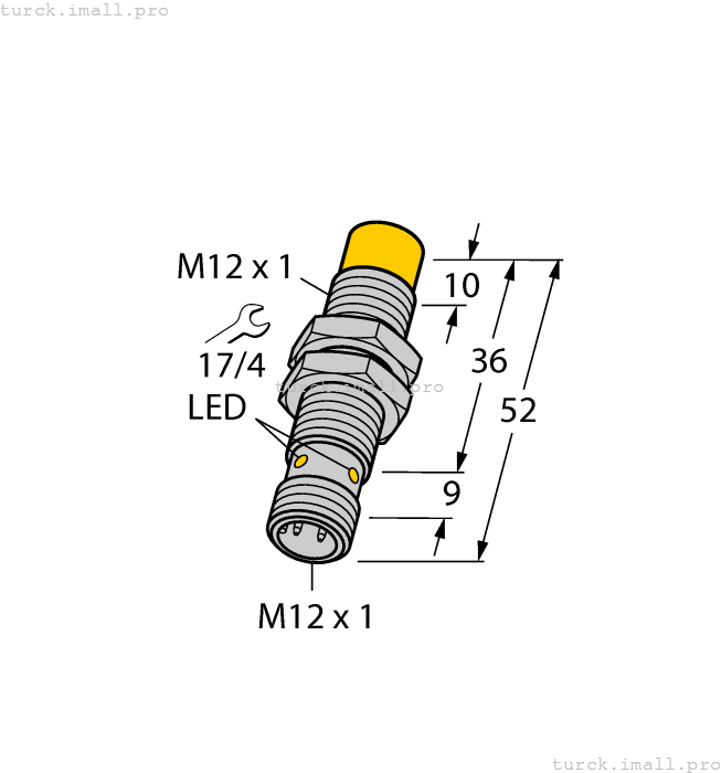NI8U-EM12-AP6X-H1141 1644340 TURCK