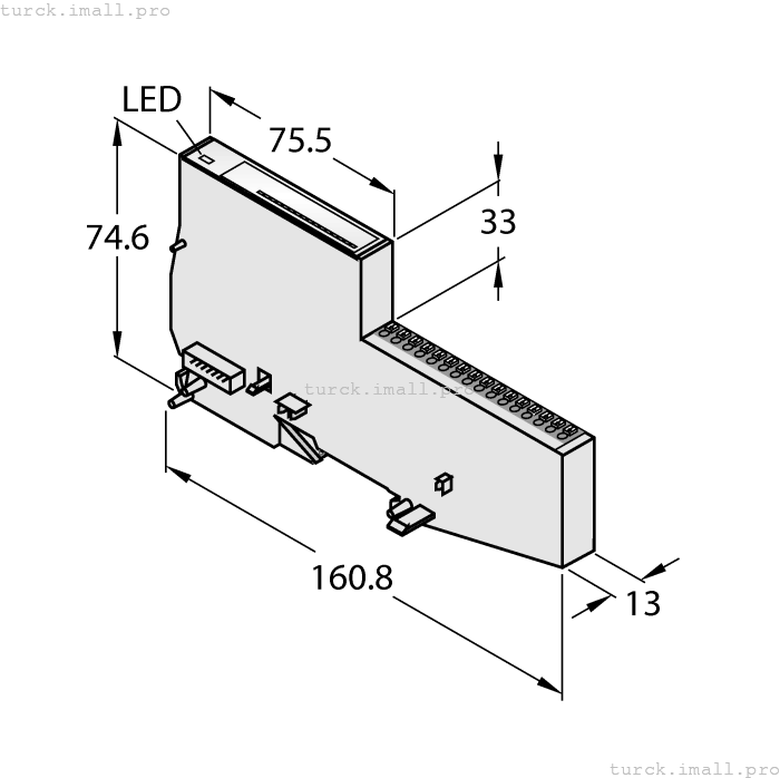 BL20-E-16DI-24VDC-N 100000542 TURCK