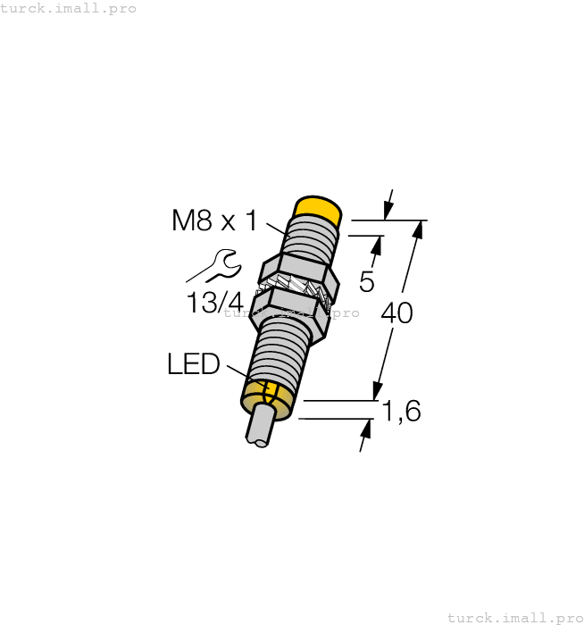 NI4U-EG08-AN6X 4600610 TURCK