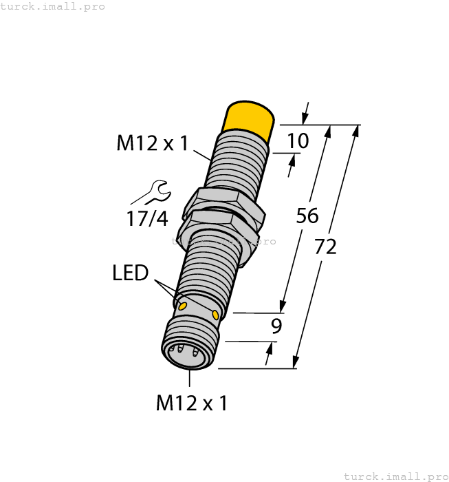 NI8U-M12EE-AP6X-H1141 1644147 TURCK