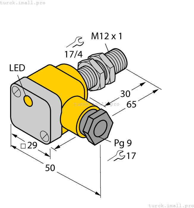 BI2-EG12SK-Y1X 4012050 TURCK