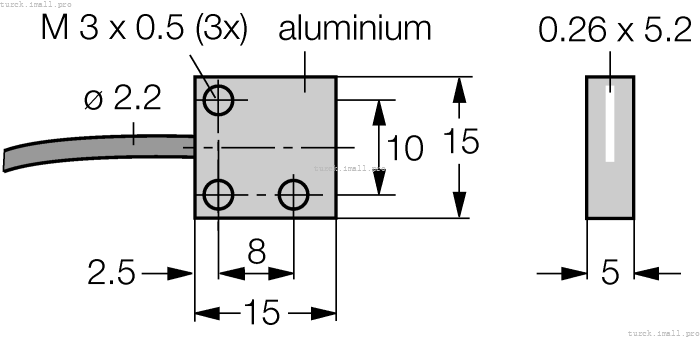 PIR1X166U 3039152 TURCK