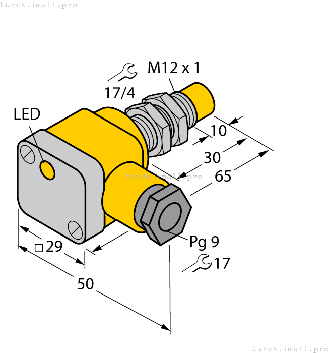 NI5-EG12SK-Y1X 4012140 TURCK