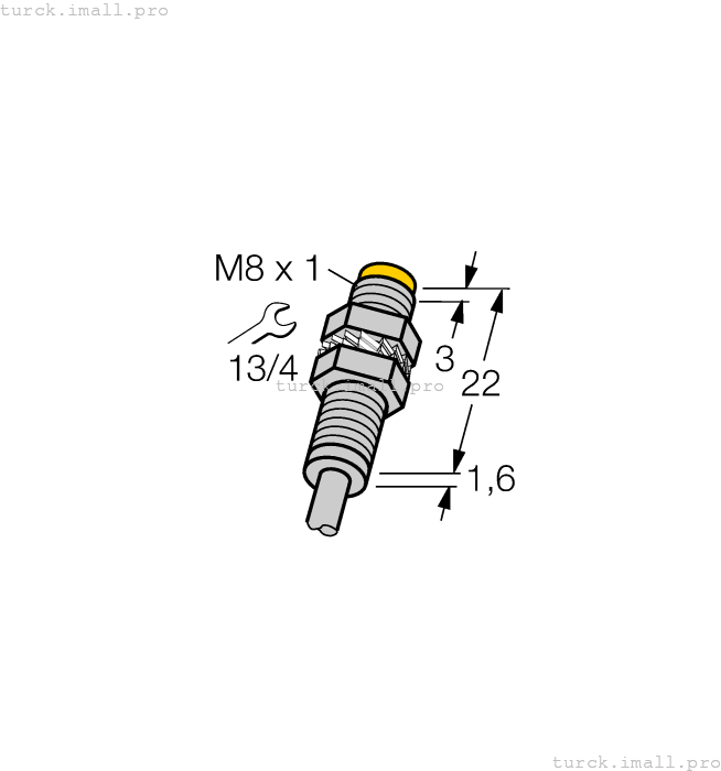 NI3-EG08K-Y1 1003700 TURCK