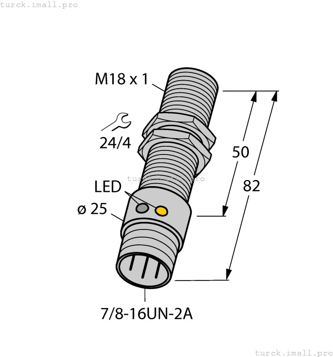 BI5U-G18-ADZ30X2-B1331 4281212 TURCK