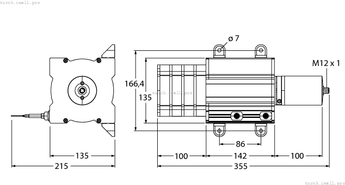 DW40000-135-PA-H1441 1544605 TURCK