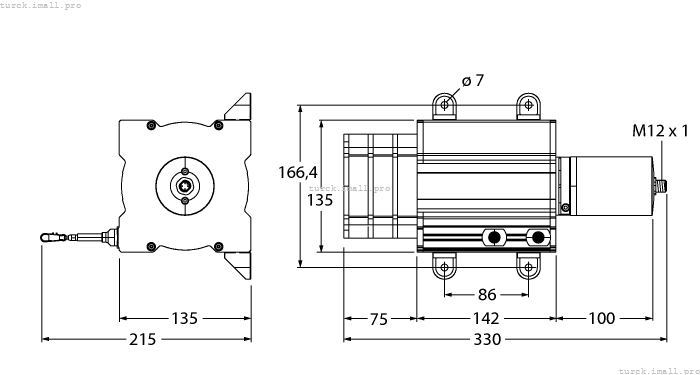 DW30000-135-PA-H1441 1544569 TURCK