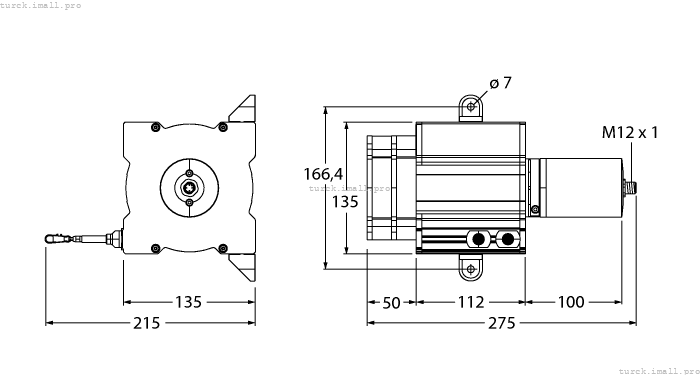 DW20000-135-PA-H1441 1544563 TURCK