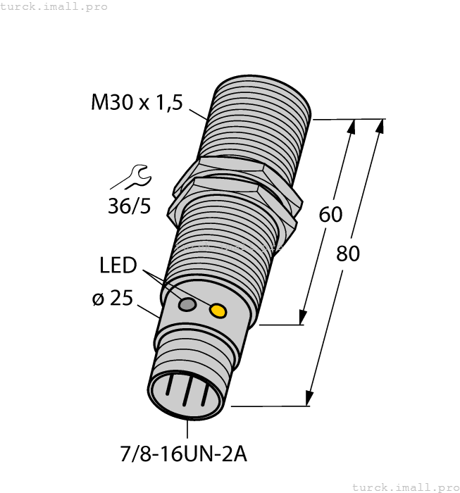 BI10U-G30-ADZ30X2-B1131 4281612 TURCK