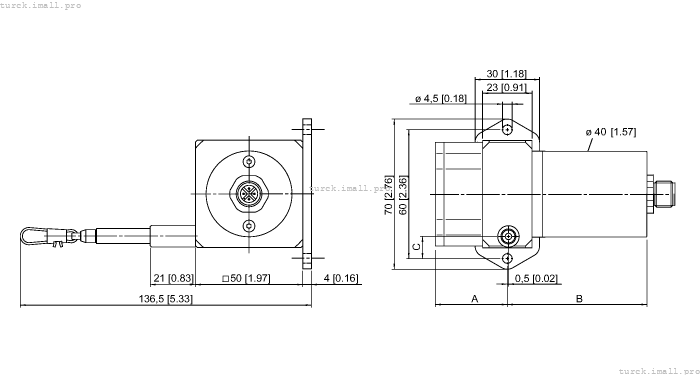 DW250-70-PA-H1441 1544533 TURCK