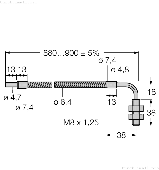 IAT23SM8 3022892 TURCK