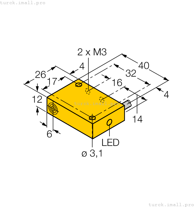BI2-Q12-AZ31X 13100 TURCK