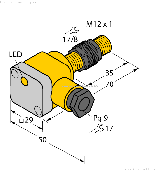 NI5-P12SK-Y1X 40311 TURCK