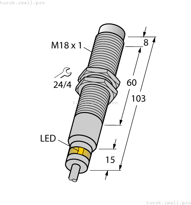NI7-EM18D-VP6X/S120 4632100 TURCK