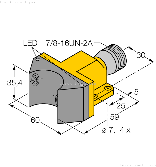 NI4-DSU35-2ADZ30X2-B1151 4290001 TURCK