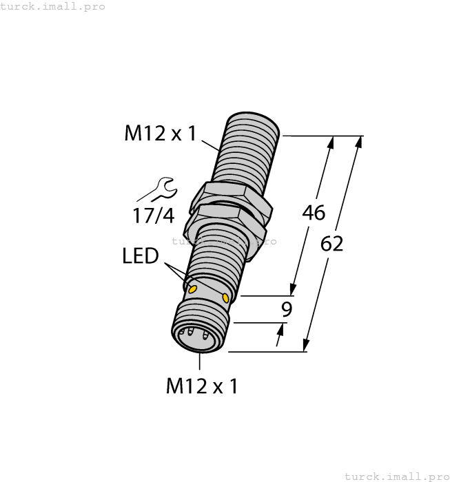 BI2U-MT12E-AD4X-H1144 4405061 TURCK