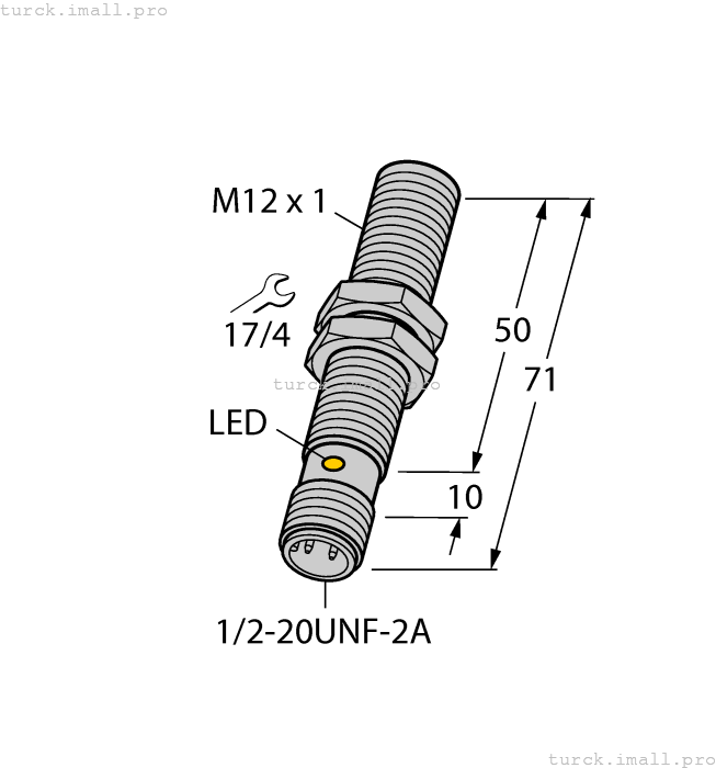BI2U-G12-ADZ32X-B3131 4281005 TURCK