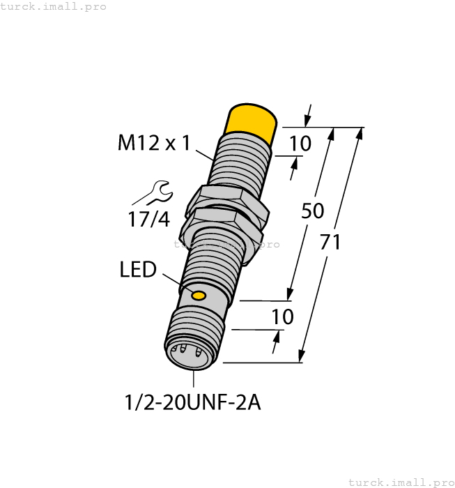 NI8U-G12-ADZ32X-B3131 4281105 TURCK