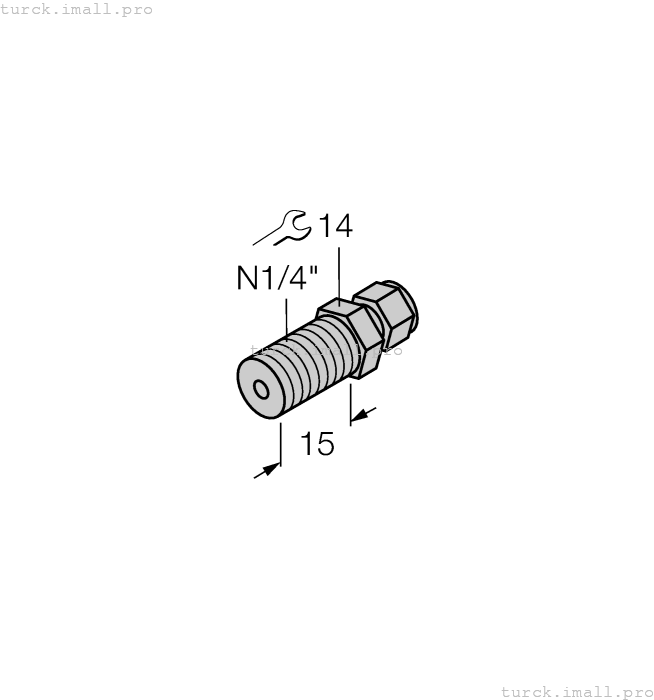 CF-M-6-N1/4-A4 9910484 TURCK
