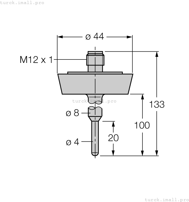 TP-504A-DN25K-H1141-L100 9910432 TURCK