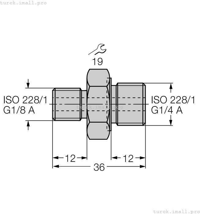 PCV-G1/8A4 6835014 TURCK