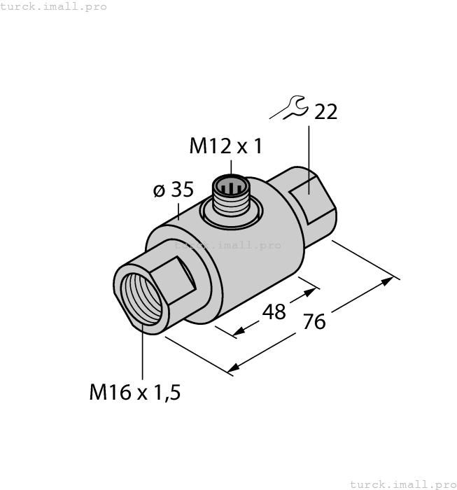 FCI-D03A4-NA-H1141/M16 6870633 TURCK