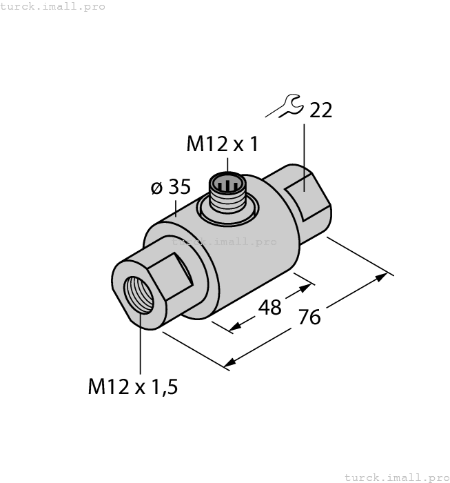 FCI-D03A4-NA-H1141/M12 6870635 TURCK