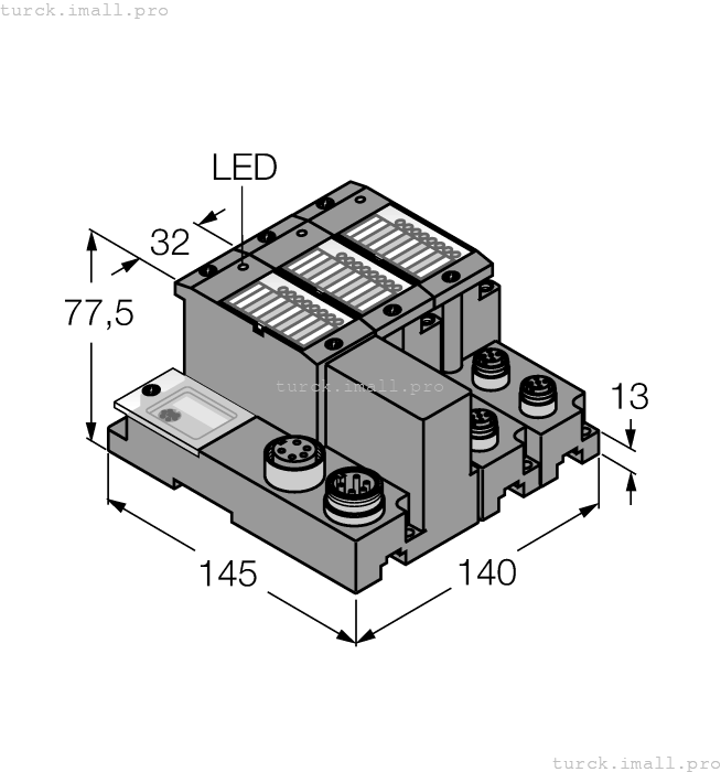 TI-BL67-DN-S-4 1545115 TURCK