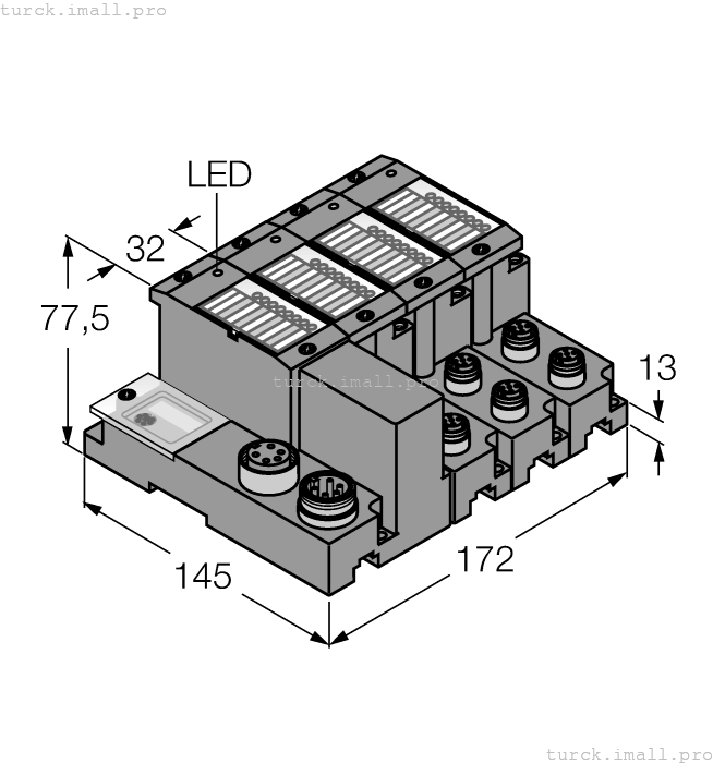 TI-BL67-DN-S-6 1545116 TURCK