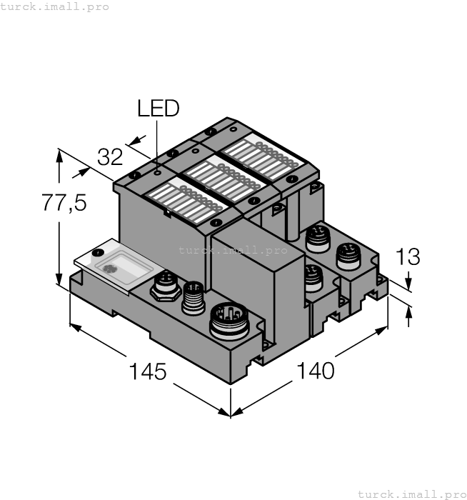 TI-BL67-DPV1-4 1545029 TURCK