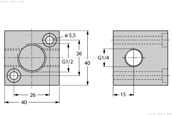 FCI-1/2-1/4-1/4-A4 6873019 TURCK