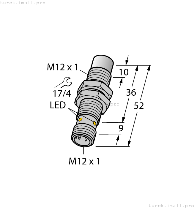 NI10U-EM12WD-AP6X-H1141/3GD 1634857 TURCK