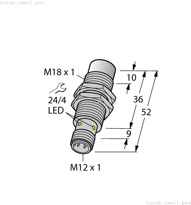 NI15U-EM18WD-AN6X-H1141 1634835 TURCK