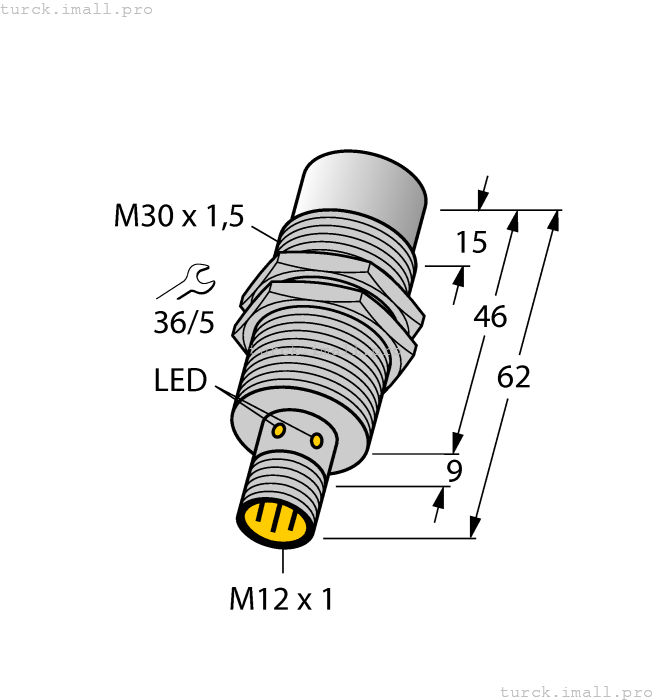 NI30U-EM30WD-AP6X-H1141/3GD 1634861 TURCK