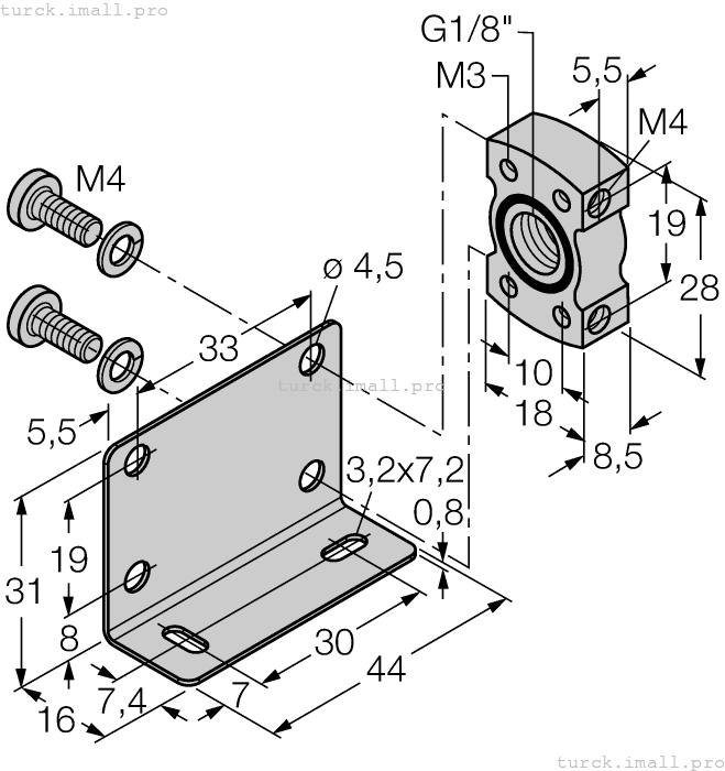 PK-P-MZ-001 6835027 TURCK