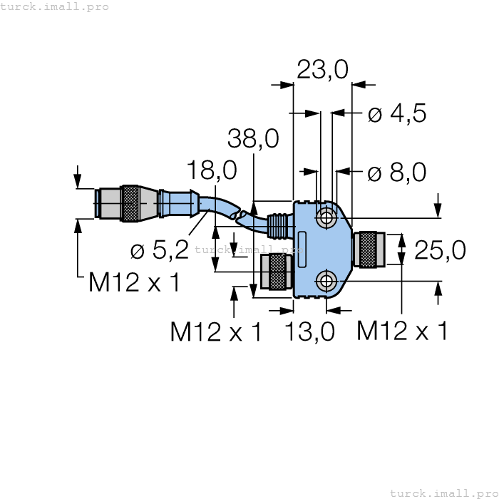 VB2-FKM-FKM-RSC572-1M 6602613 TURCK