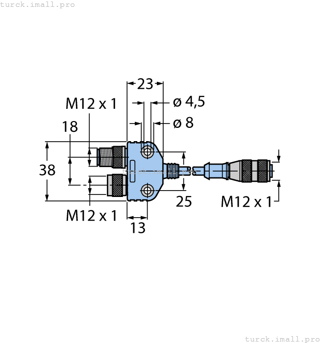 VB2-RKC572-1M-FKM-FSM 6996011 TURCK