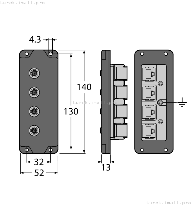 BIC-84-E424 U8712 TURCK