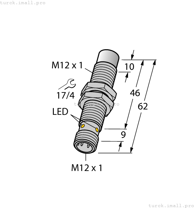NI8U-MT12E-VP4X-H1141 1580455 TURCK