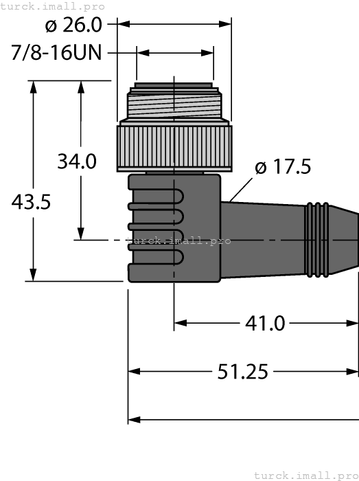 WSM WKM 5711-2M U2779-19 TURCK