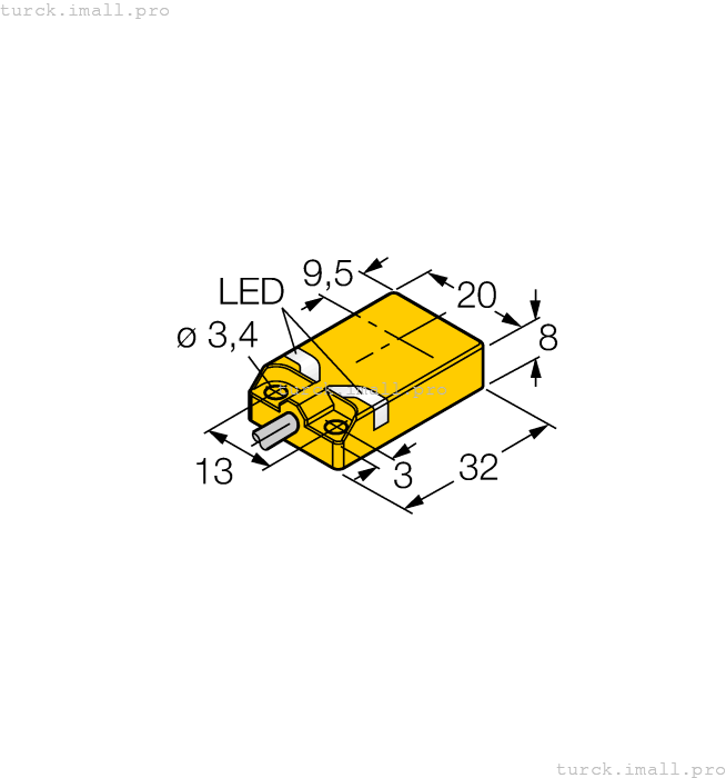 NI10U-QP08-AN6X2 1662016 TURCK