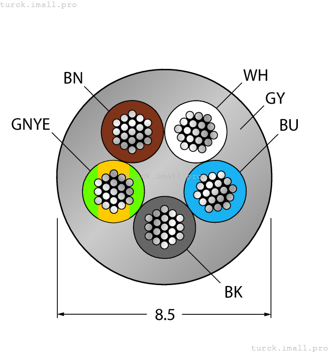 Cable-PDP-52-500M 6604717 TURCK