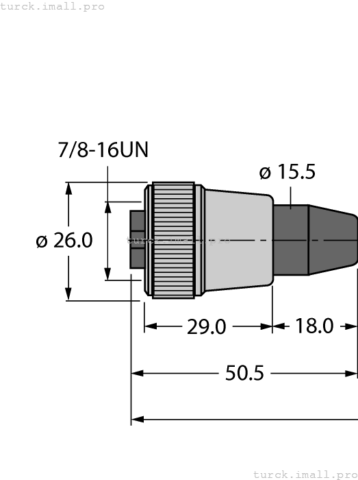 RKV-RKV-FBY48OG-10M/5D 8900589 TURCK