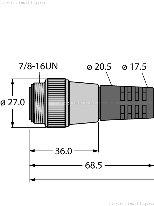 RSM 5711-6M U0134-31 TURCK