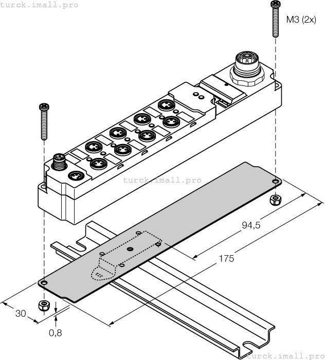 S-BKT1 6603930 TURCK