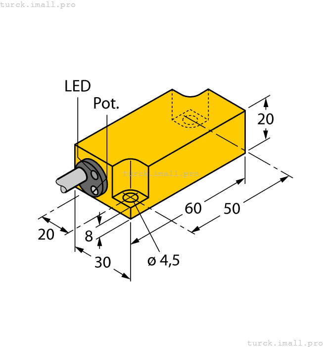 BCF10-Q20L60-RP4X 2504037 TURCK