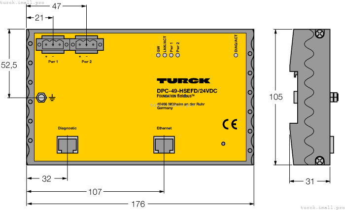 DPC-49-HSEFD/24VDC 6882014 TURCK