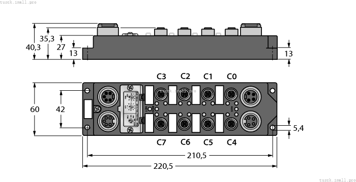 FDNP-L0808H-TT F0096 TURCK