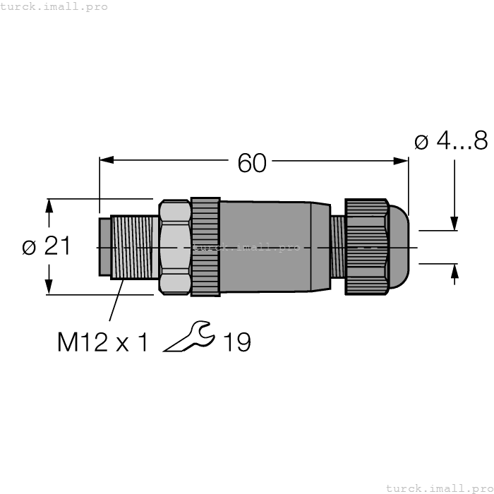 BSV8140-0/9 6914537 TURCK
