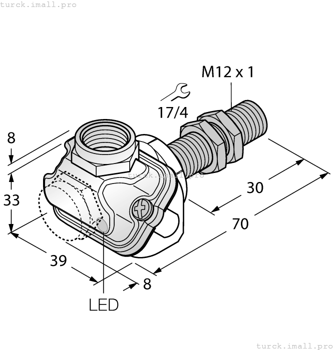 BI2-EM12WDTC-Y1X 4012051 TURCK